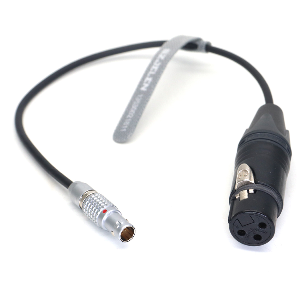 Audio Cable 0B 6Pin to XLR 3Pin Female for ARRI Alexa Mini LF