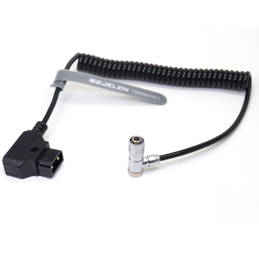 Power Coiled Cable D-tap to SF6 4Pin Female for PORTKEYS BM5 Monitor