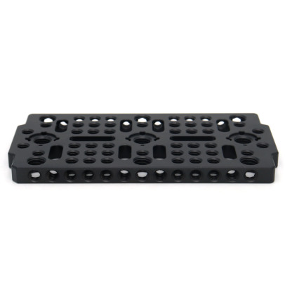 Universal 1/4 screw adapter plate, 3/8 quick installation plate, cold shoe interface adapter plate for Blackmagic URSA Cine