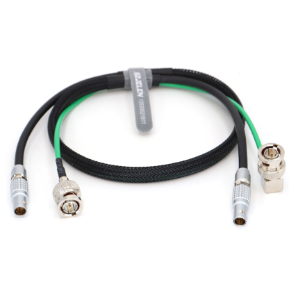 Power Cable 0B 2Pin to 2Pin Cable + 75ohm SDI for Teradek, Vaxis transmission, Samhd Ultra7