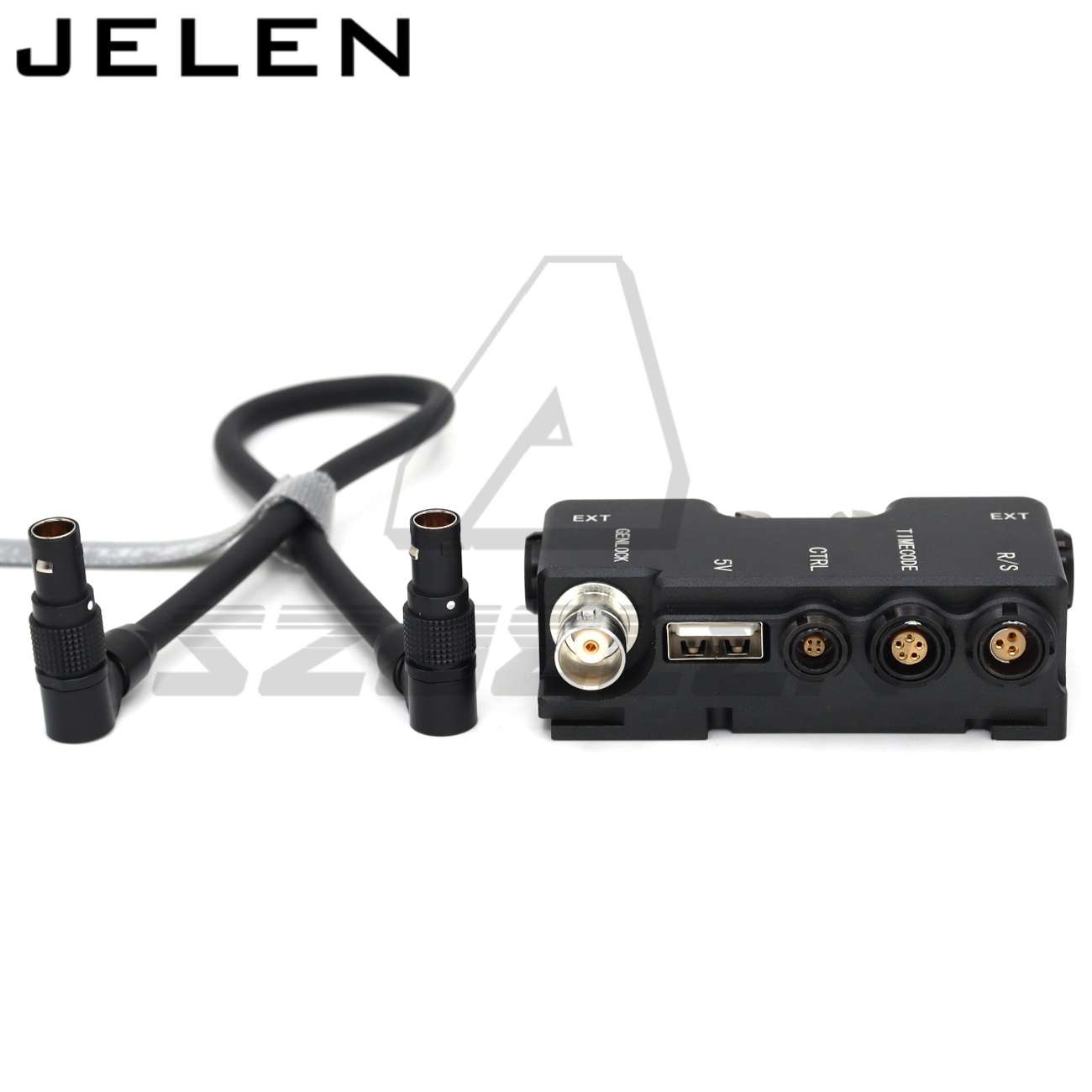 B-Box RED komodo KOMODO-X EXT9-pin splitter-R/S (3pin Fischer) Time code (0B 5pin) CTRL (00B 4pin) 5V (USB) Genlock (BNC)