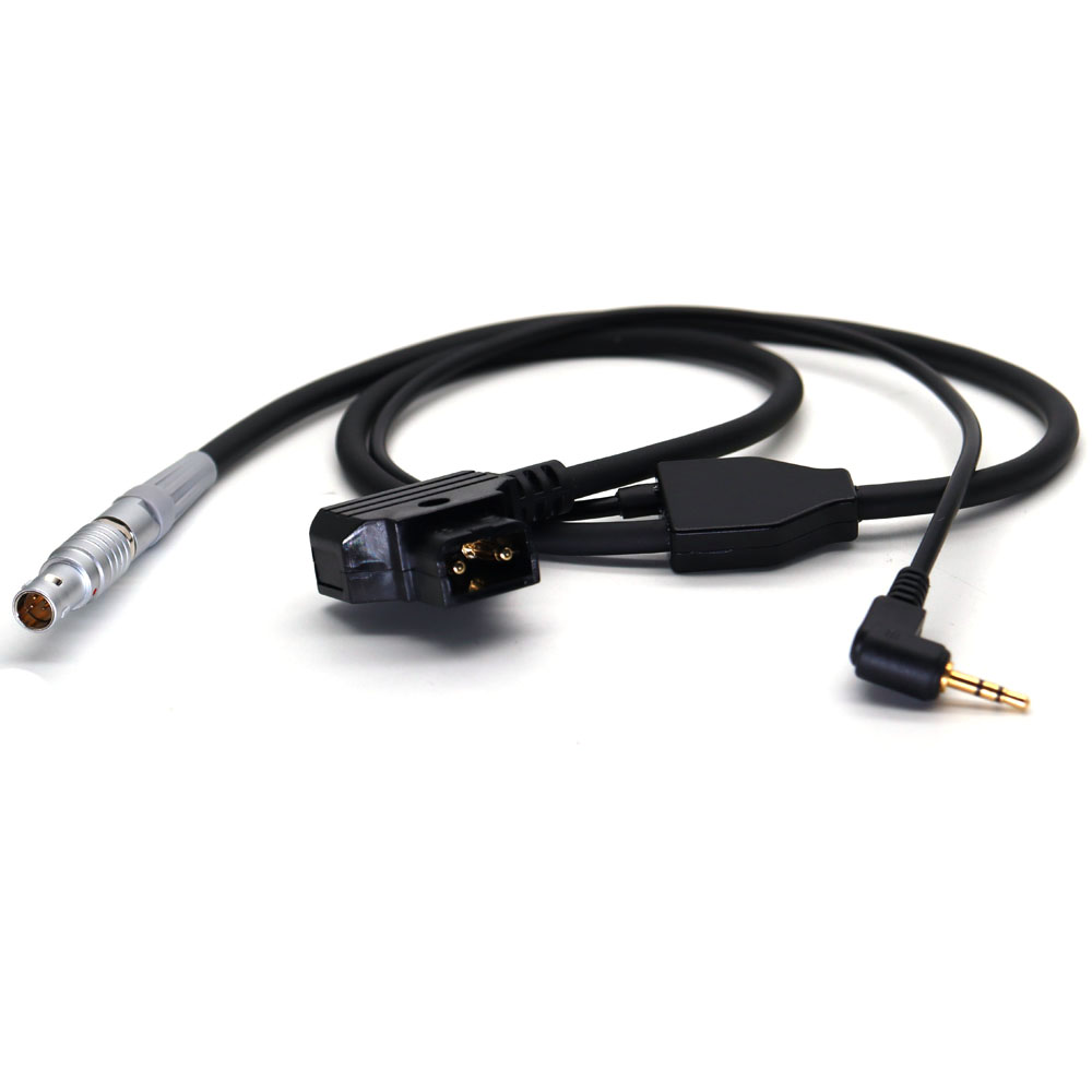 RUN/STOP Cable ARRI cforce RF Hi5 CAM 7Pin to LANC + D-tap for SONY CineAlta BURANO, FX6