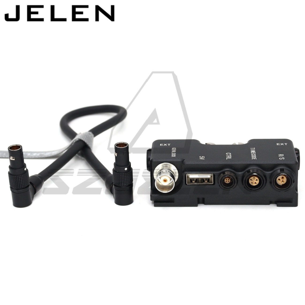 B-Box RED komodo KOMODO-X EXT9-pin splitter-R/S (3pin Fischer) Time code (0B 5pin) CTRL (00B 4pin) 5V (USB) Genlock (BNC)