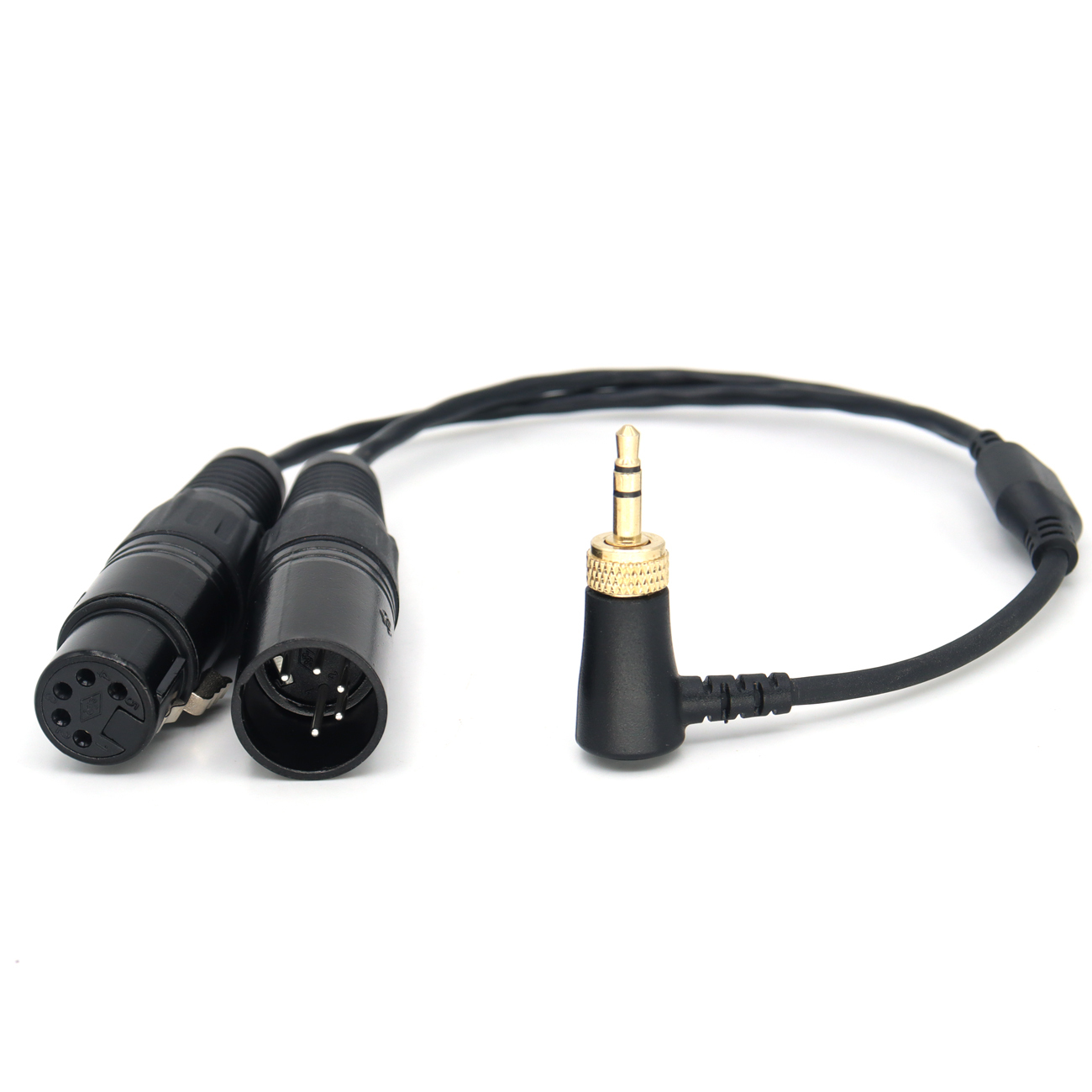 3.5mm Locking to XLR 5Pin Male and Female DMX Connection Cable