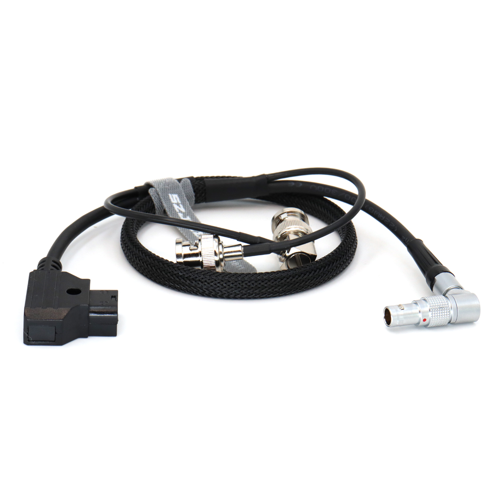 D-tap to 0B 4Pin Cable for ZACUTO Kameleon Chameleon EVF Electronic viewfinder camera monitor OLED power cable sdi video cable