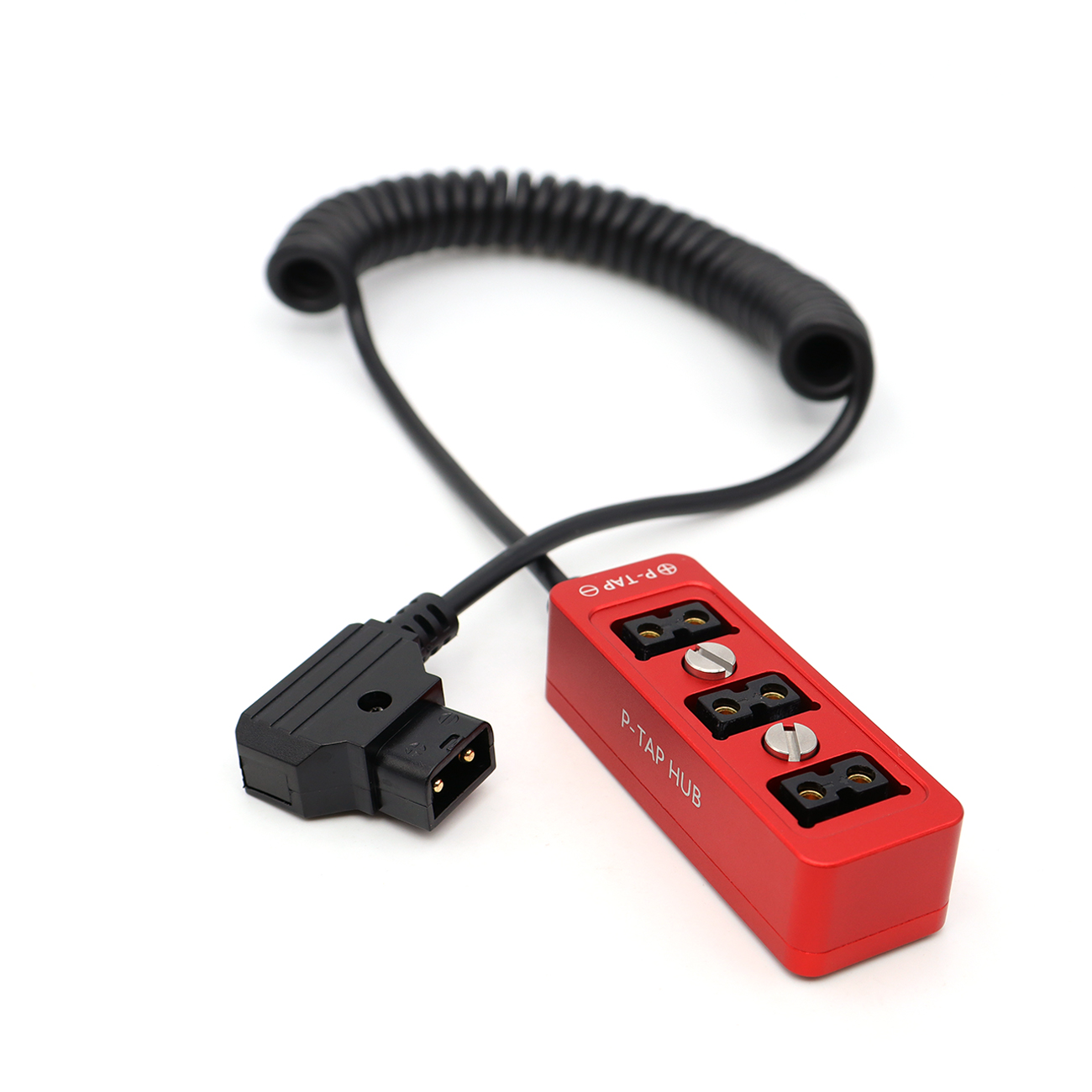 D-tap Three Way Splitter Distributor Spiral wire Metal Case with 1/4‘’ M4 screw