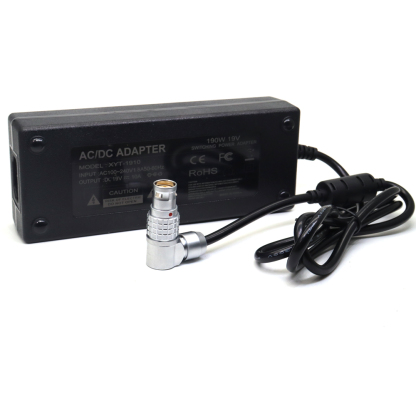 19V Power Adapter to Adjustable Elbow FSG 2B 6Pin Female for Atomos Neon 17"/19"/24 " Monitor DC Power Cable