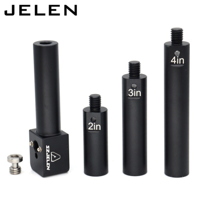 19mm pole mounting bracket with 3/8 screws, anti twist elastic positioning pin, 4 sections of length to match for ARRI RED Sony