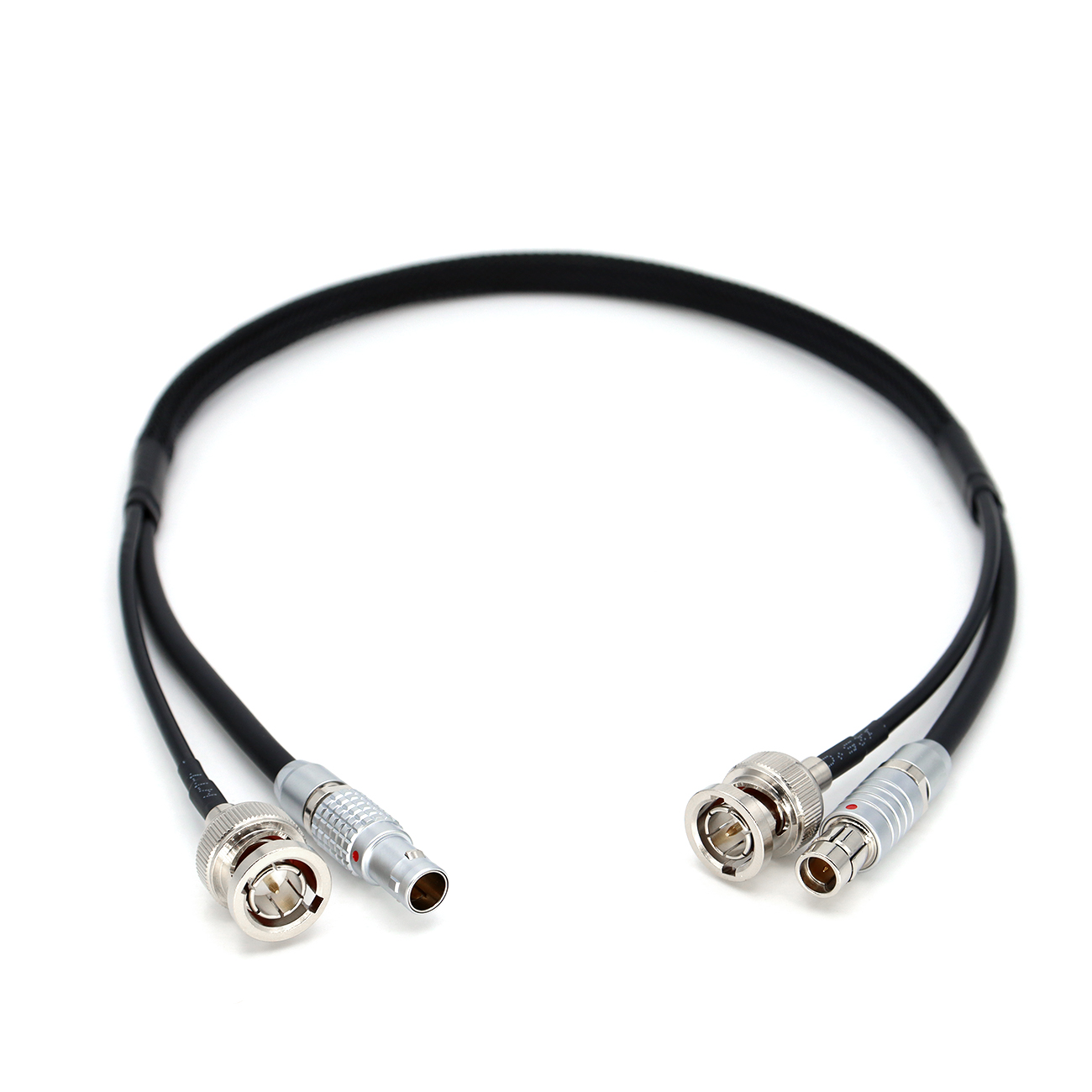 Power Cable RS 3pin to 0B 2pin Cable and 75ohm SDI for Teradek Bolt Pro, Vaxis transmission, Samhd Ultra7 