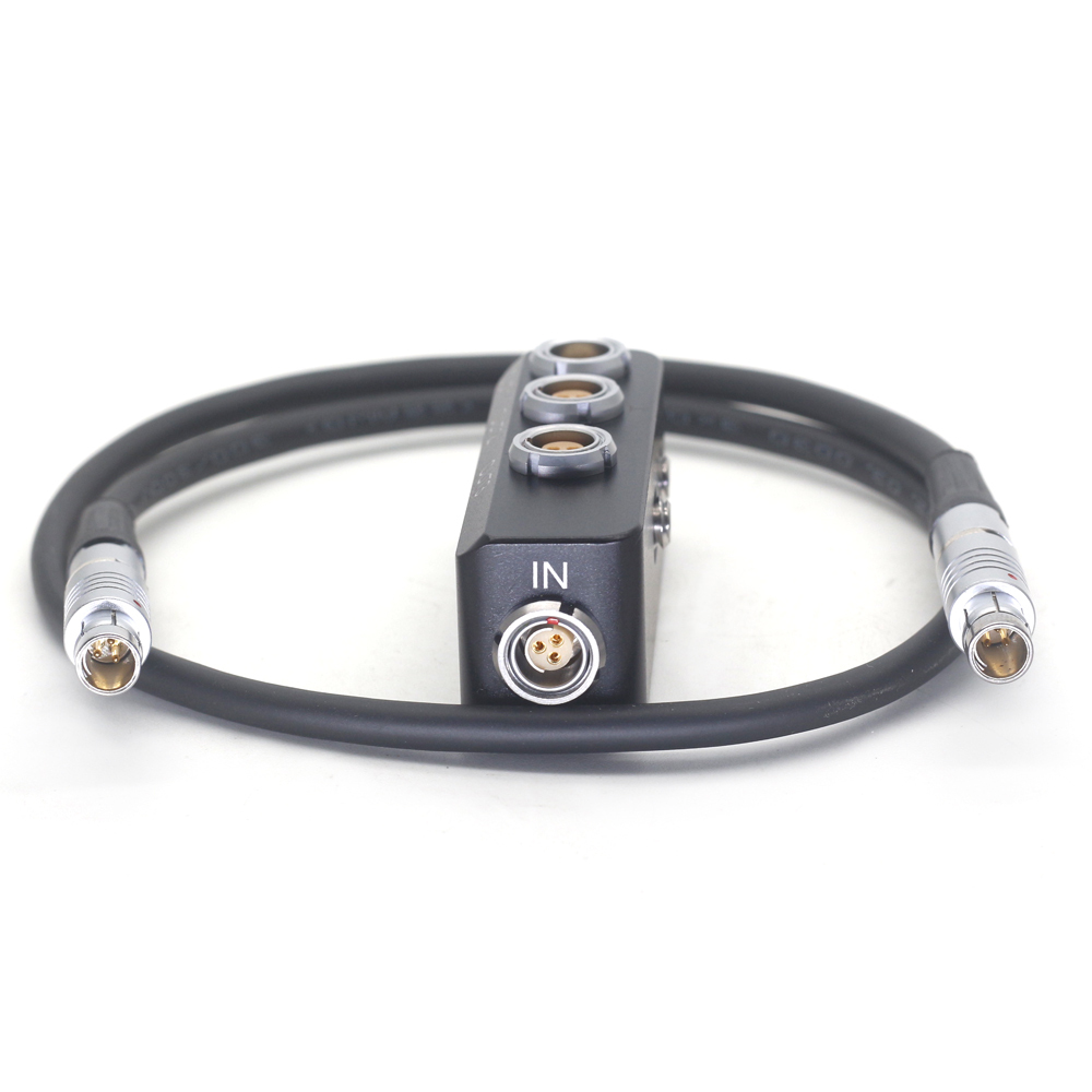 RS 3Pin Female to 2x 0B 2Pin + RS 3Pin Female for Sony Venice RS 3Pin 24V Distributor