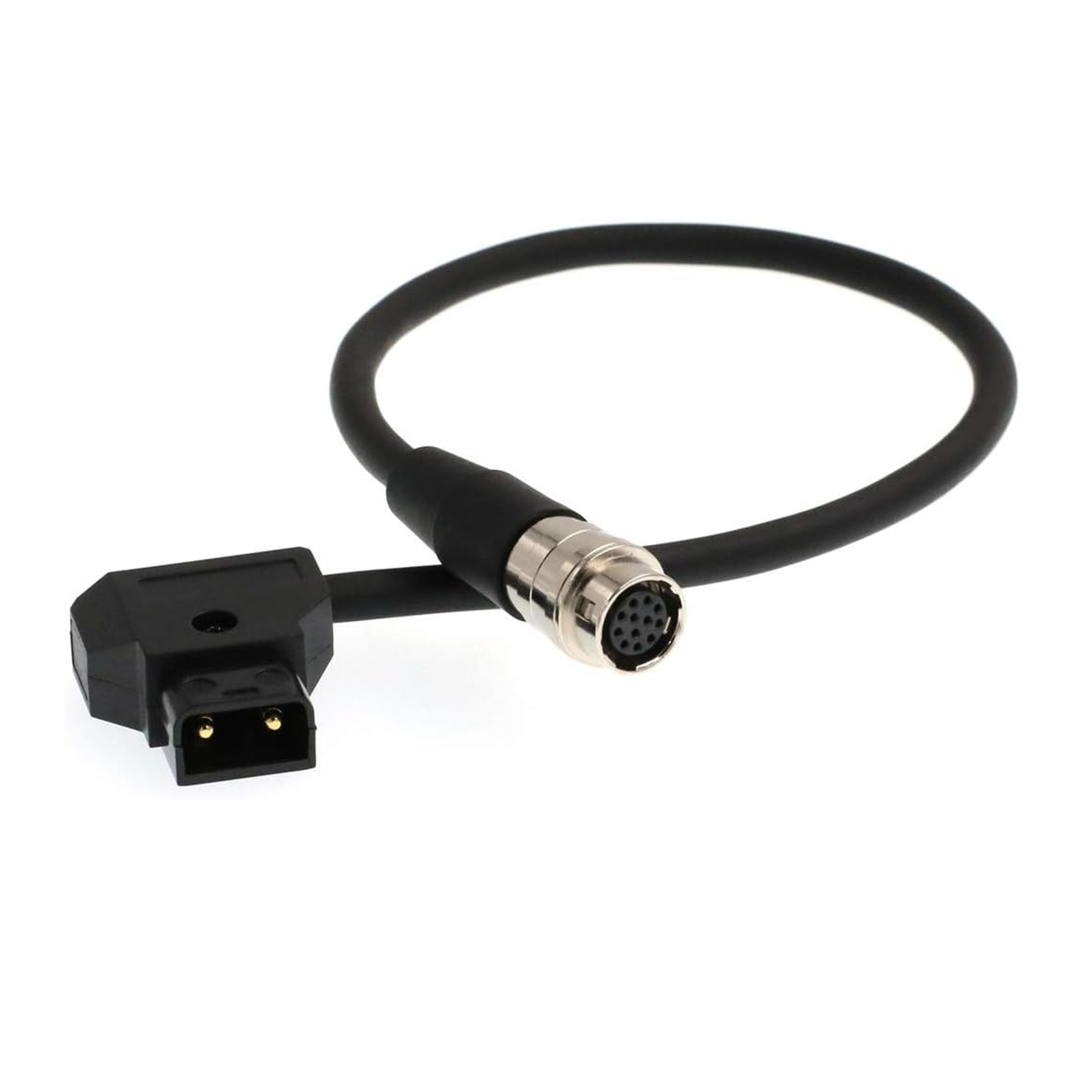 B4 ENG Lens Power Cable V Lock D-Tap to Hirose 12 Pin for Fujinon Nikon Angenieux Schneider Lens Servo