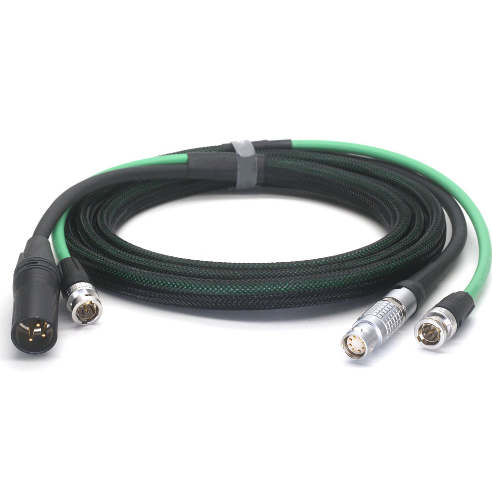 B-Mount to XLR 3Pin Power Output Handle Fixing Plate for ARRI S35 Mini/Mini LF Camera is used separately from the battery