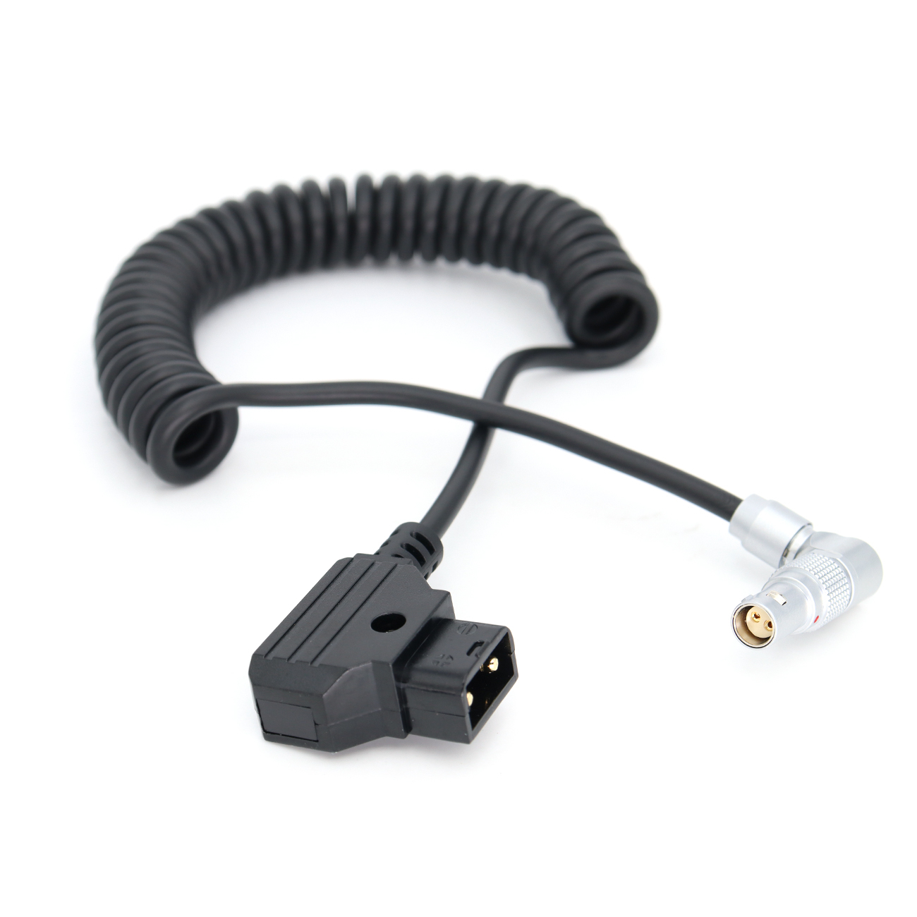 Power Coiled Cable D-tap to Adjustable Plug 0B 2Pin Female for RED Komodo