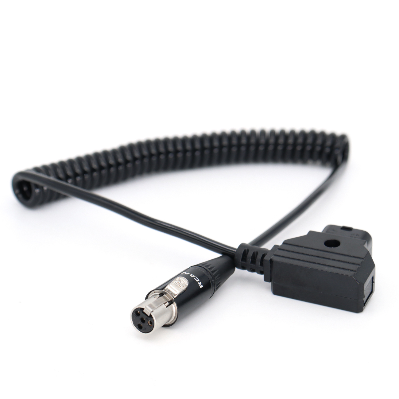 Power Cable D-TAP to TA4F Mini XLR 4Pin Female for Tvlogic 058/056/055 Monitor