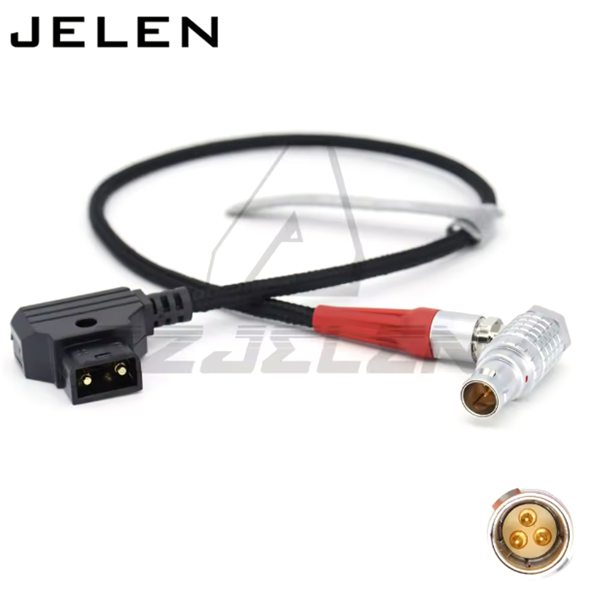Power Cable D-tap to 1B 3Pin Male for Betz Tools Wave 1