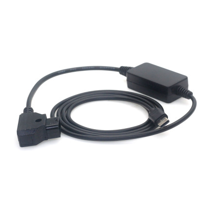Power Cable D-tap to Type-c/USB-C for Canon R5C camera power supply line