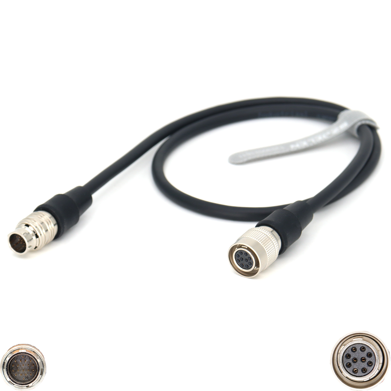 Canon Hirose 20Pin Male to 10Pin Female Cable for KAS S Lens Control Cable
