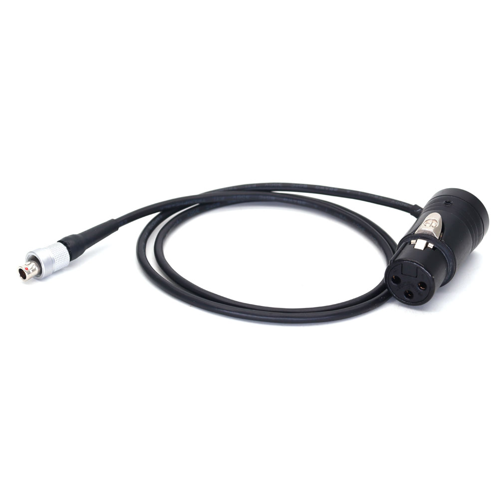  Sennheiser SK2000 Transmitter Audio Input, Connector FVB 00 3 Pin Male Plug to XLR 3Pin Female Cable