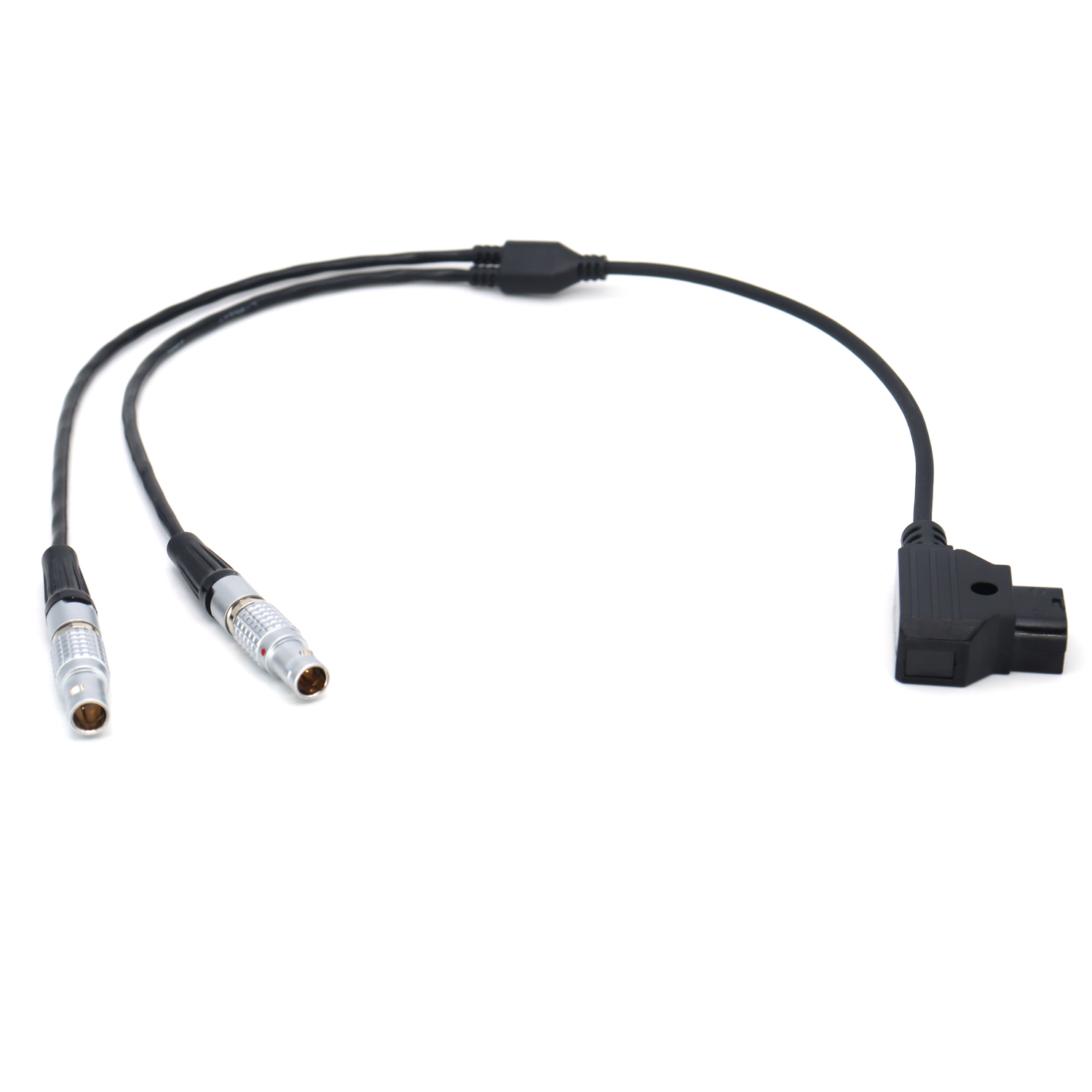 Power Cable D-tap to Dual 0B 2Pin Male Cord for Teradek Bolt Pro 1000/3000ft