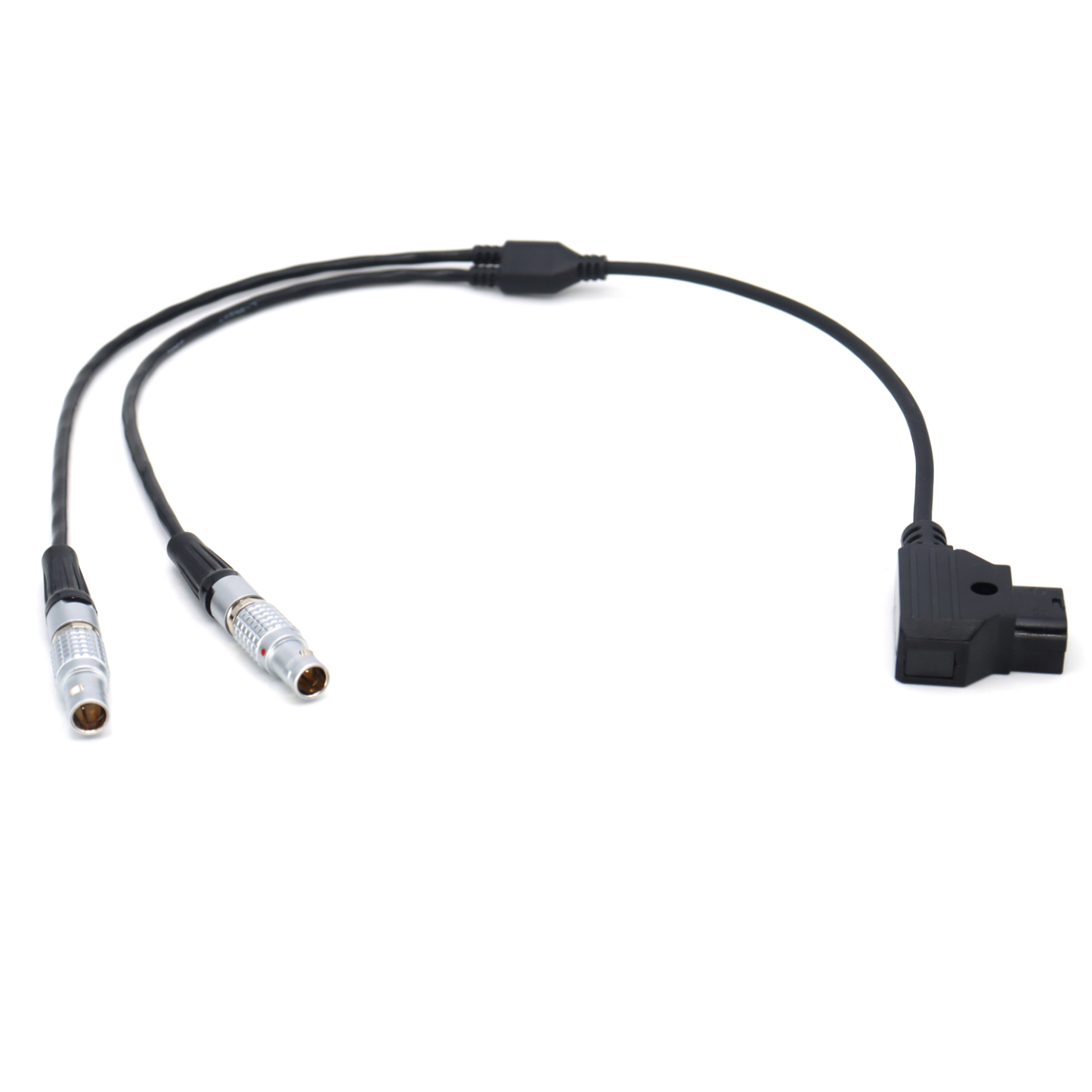 Power Cable D-tap to Dual 0B 2Pin Male Cord for Teradek Bolt Pro 1000/3000ft