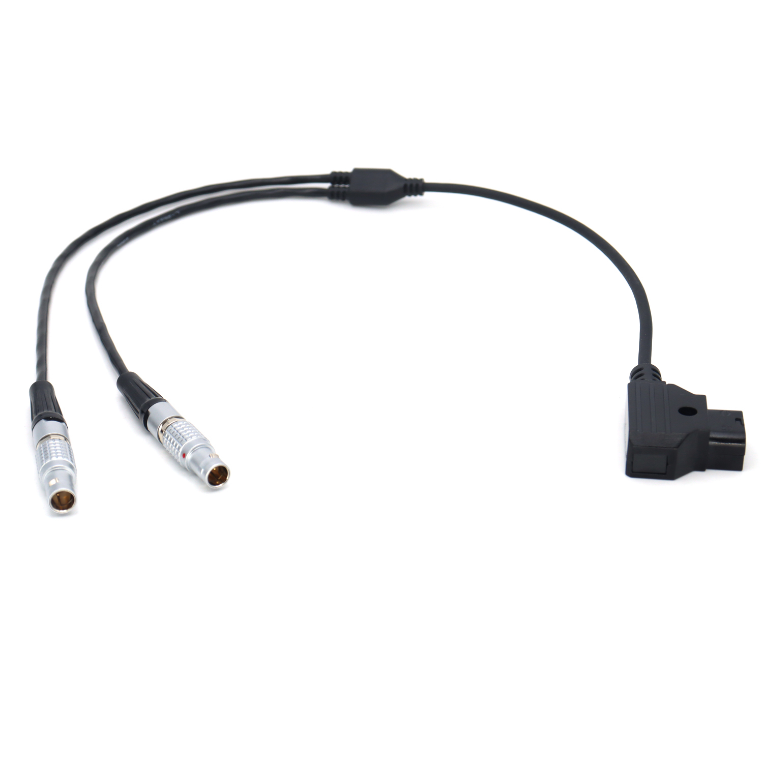 Power Cable D-tap to Dual 0B 2Pin Male Cord for Teradek Bolt Pro 1000/3000ft