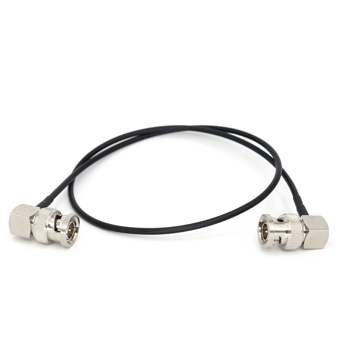 Ultra-Soft SDI Video Signal Cable Elbow BNC to BNC Camera RF Coaxial Cable