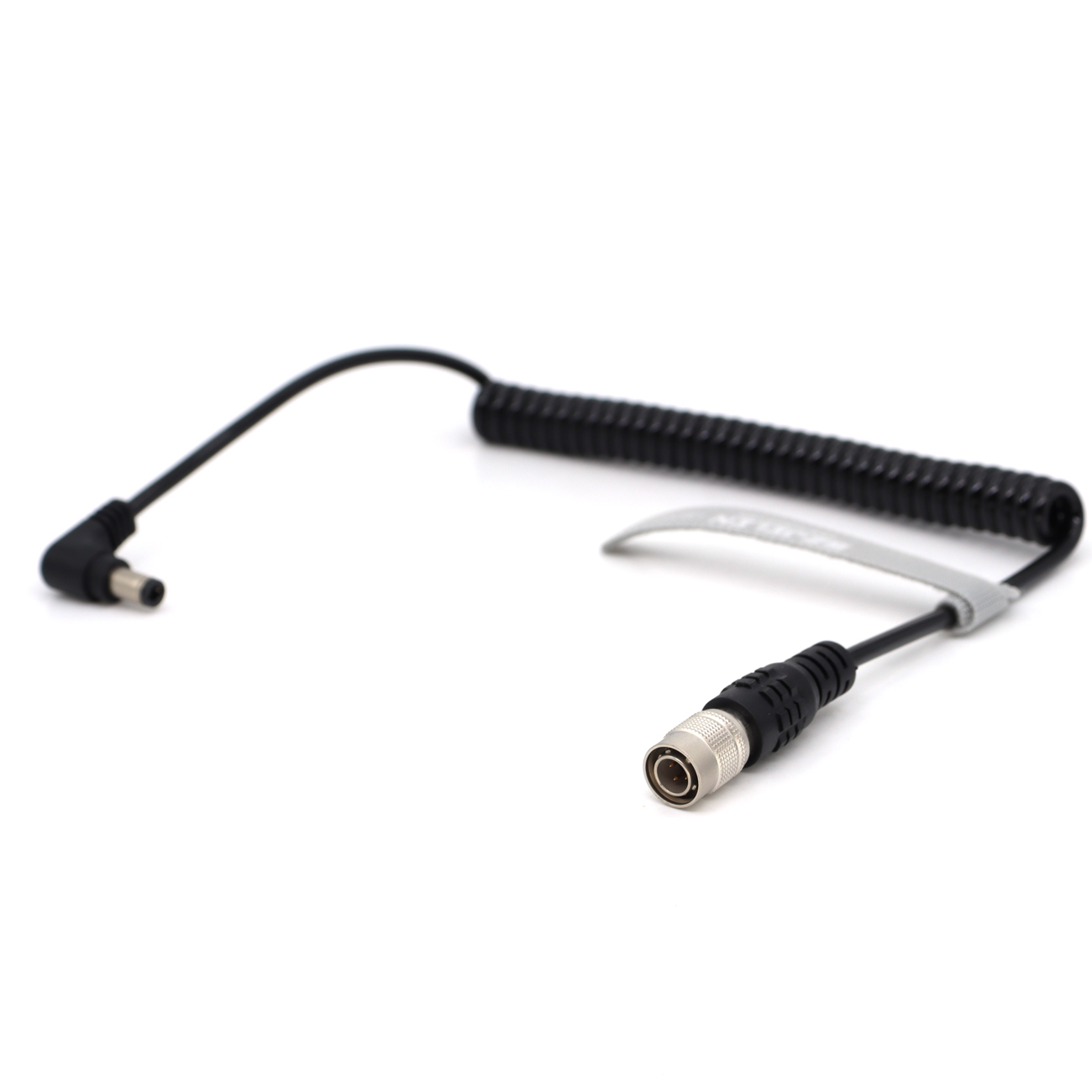 Power Coiled Cable DC 5.5/2.5 to Hirose 4Pin Male for Sound Devices 688 633 Zoom F8