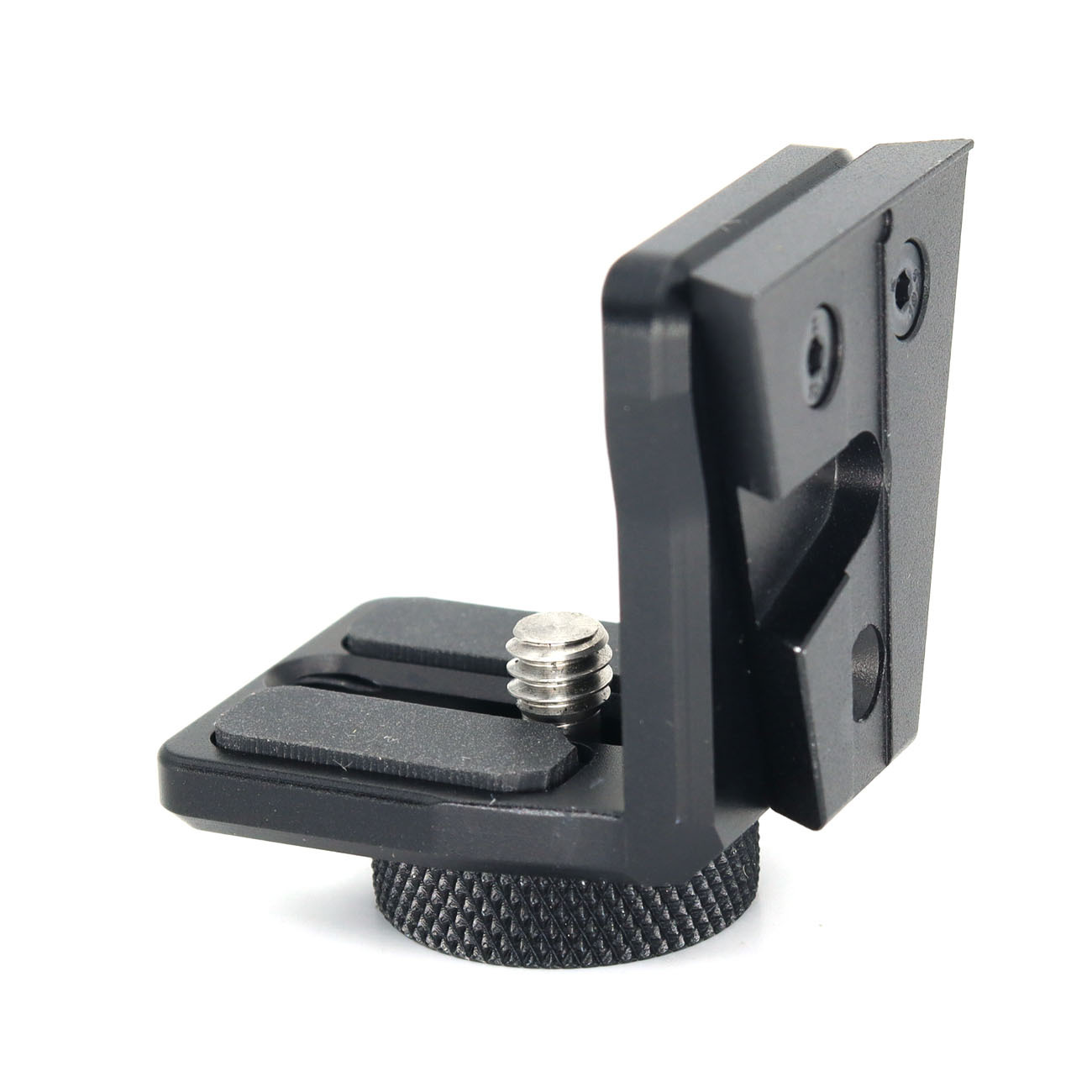 V Mount 1/4 " 3/8" Right Angle Extended Mounting Bracket for Video Monitor Camera