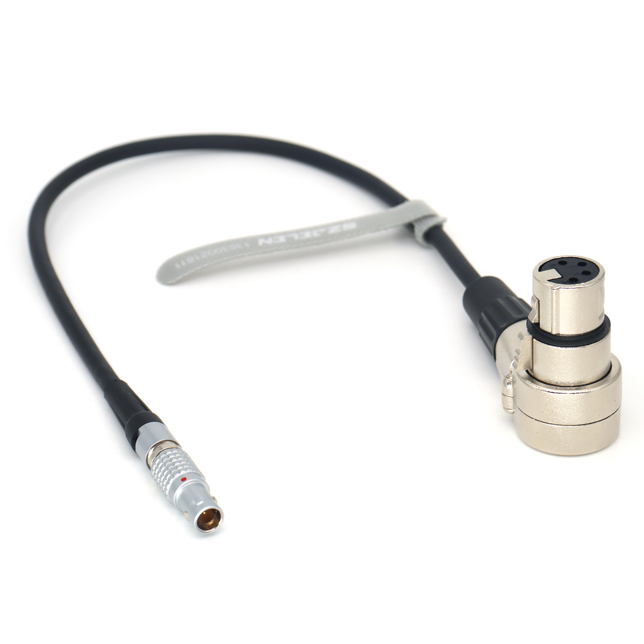Power Cable 0B 2Pin Male 12V Power to XLR 4Pin Female for Monitor