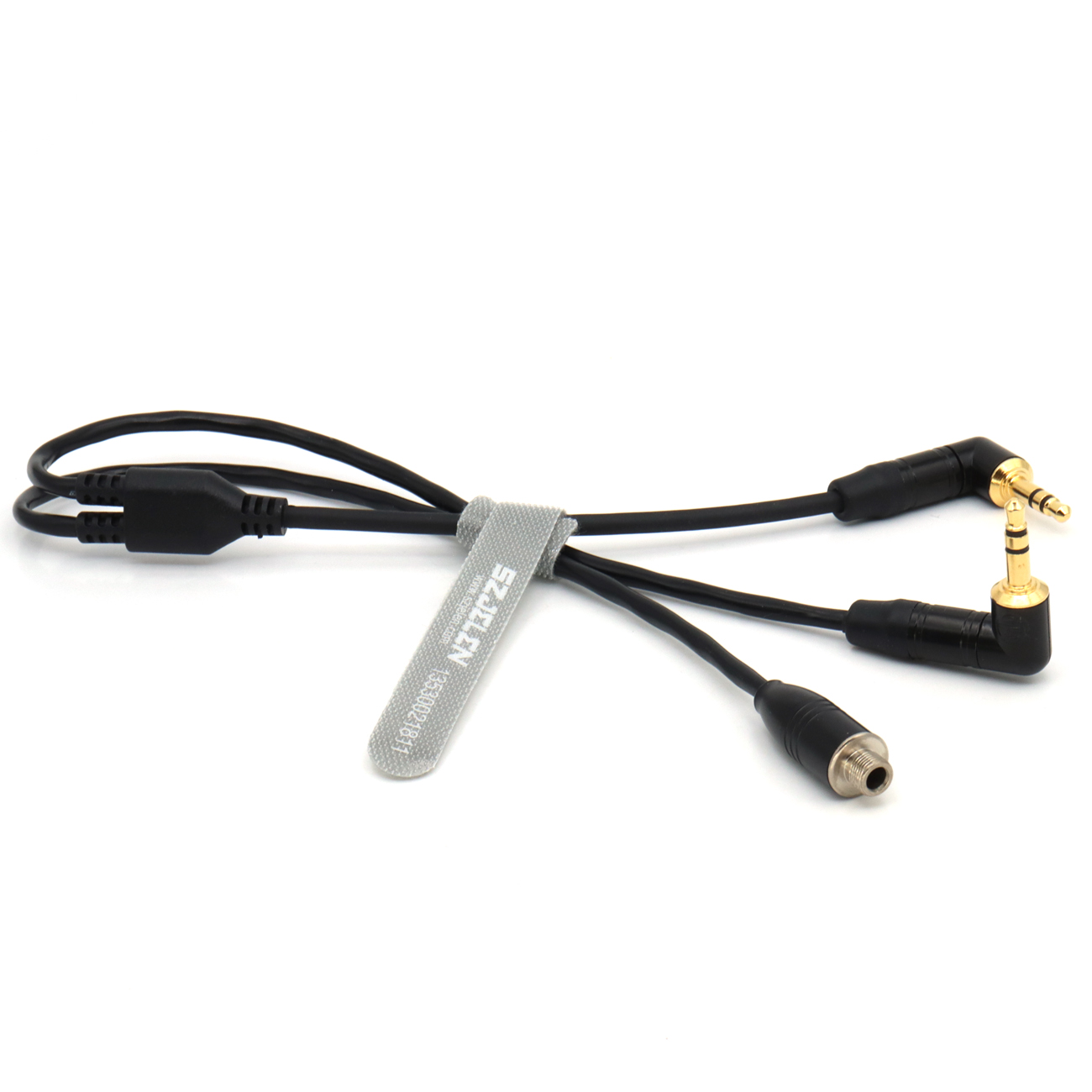 1 to 2 C15 Tentacle microphone Y cable Microphone Timecode Cable Audio Cable