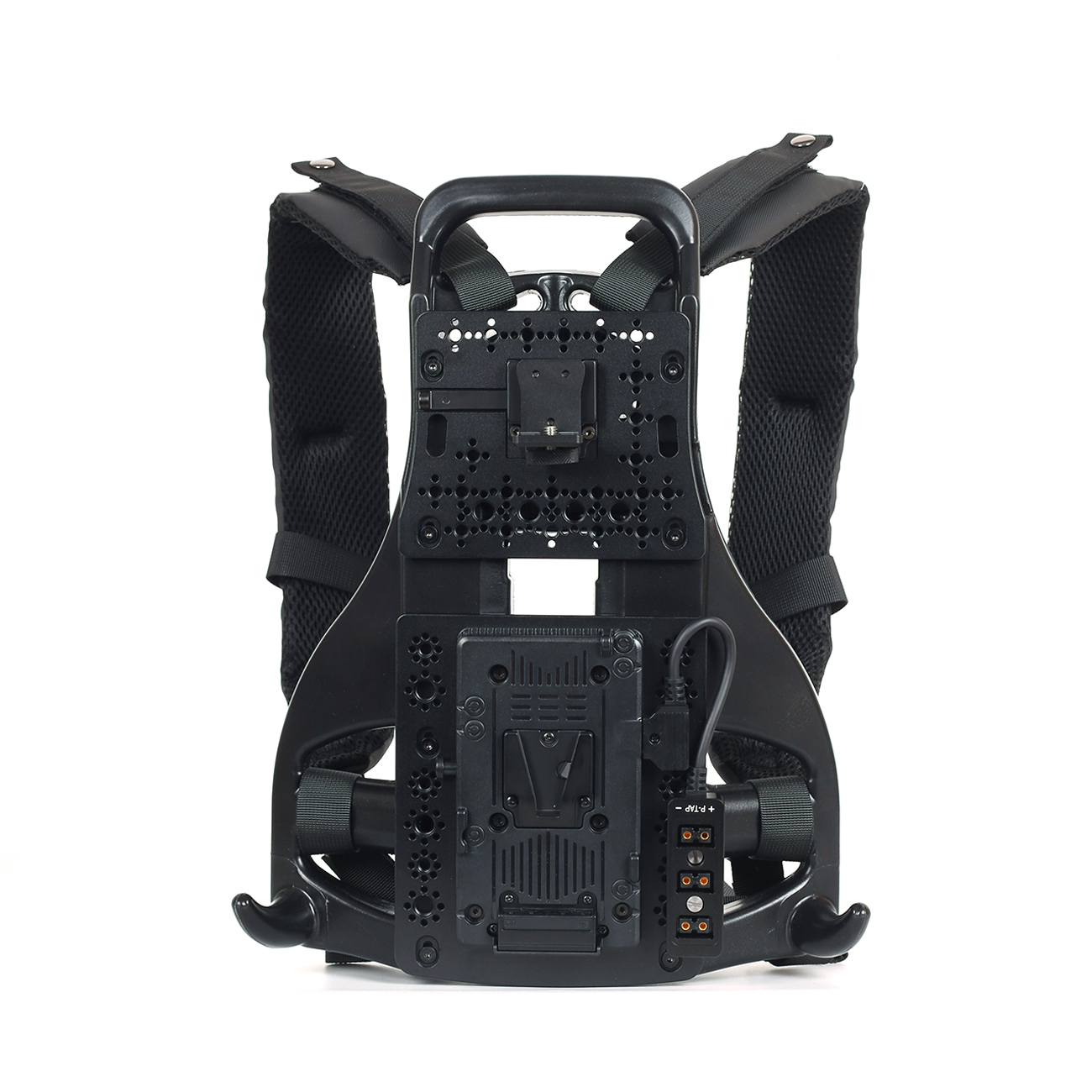 Video Outdoor Live Streaming Broadcast Backpack Plate Vest For V-Mount/Gold-Mount Battery