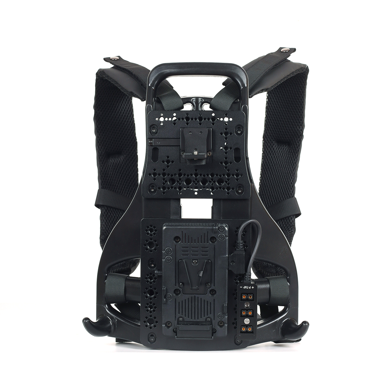 Video Outdoor Live Streaming Broadcast Backpack Plate Vest For V-Mount/Gold-Mount Battery