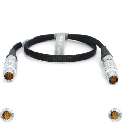 Power Data Cable Straight/Elbow 1B 8Pin Male to Male for Steadicam M1 M2 VOLT3