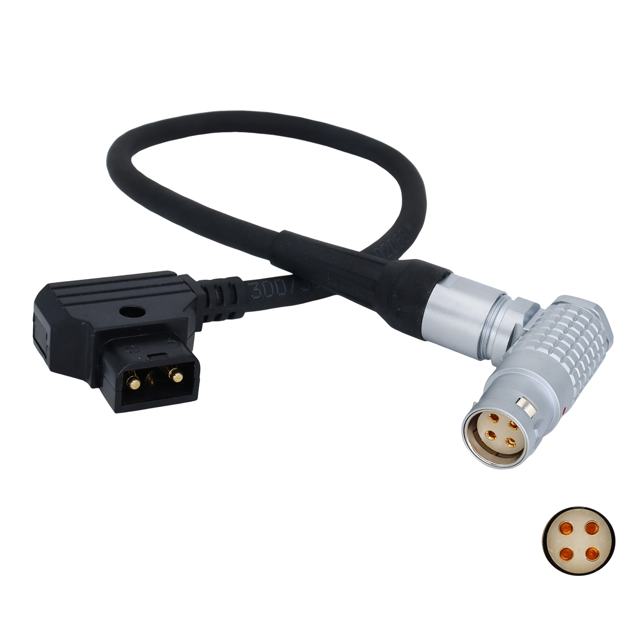Power Cable D-tap to 2B 4Pin Female for RED Ranger MONSTRO 8K/V-Raptor XL