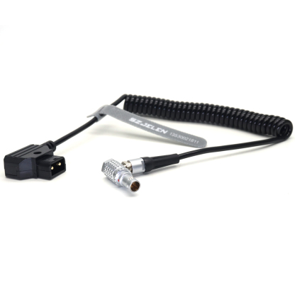 Power Coiled Cable D-tap to 0B 2Pin for Teradek Bolt Pro 1000/3000ft