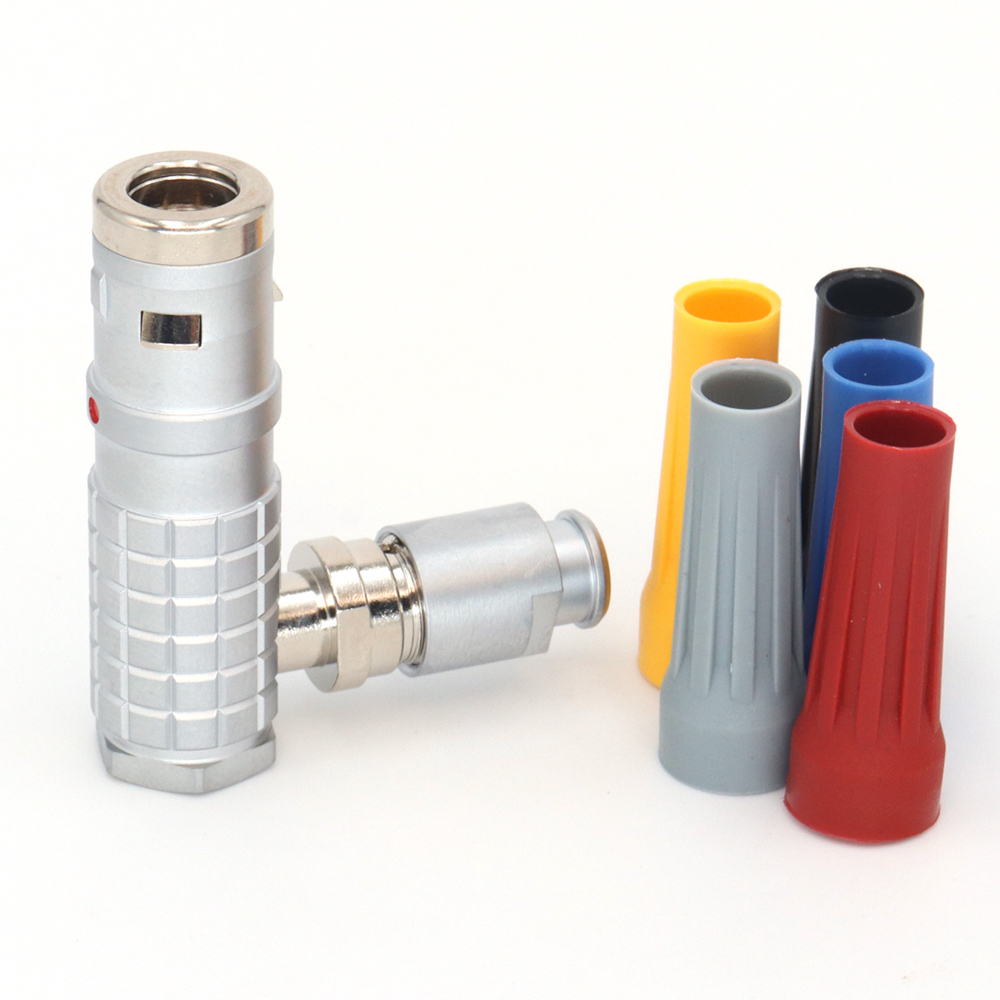 FGG FHG EGG EEG 0K 2~12Pin Circular Plug Watertight IP68 Push-Pull Latching Connector