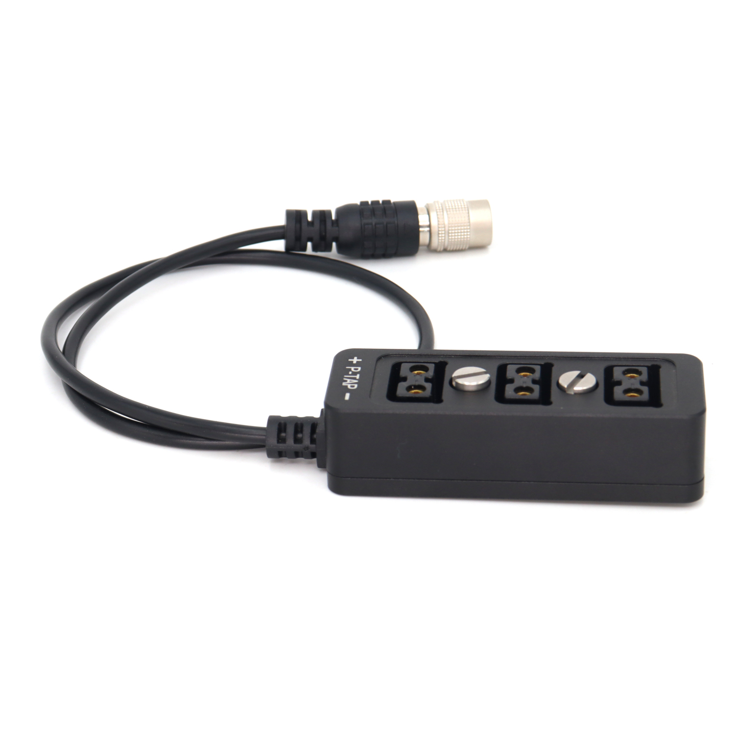 Hirose 4Pin Power Out to 3 Port D-tap/P tap Splitter Cable for Sony F5 F55 FS7 Camera