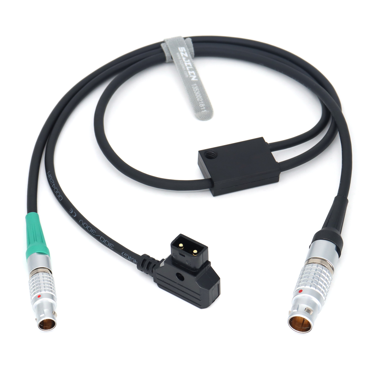 D-tap Power for Preston Micro Force V+F 10Pin to Heden M26T Analog Motor 4Pin Y-power Cable