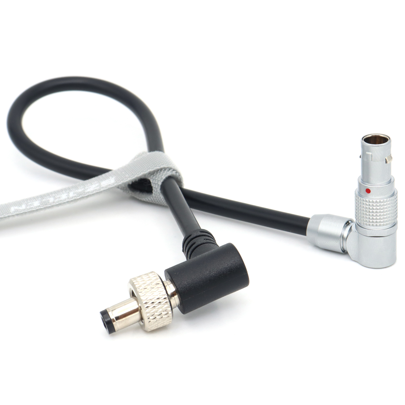 Power Cable Adjustable Plug 0B 2Pin to DC2.5 Screws for SmaHD 702 Monitor, Transmission Power