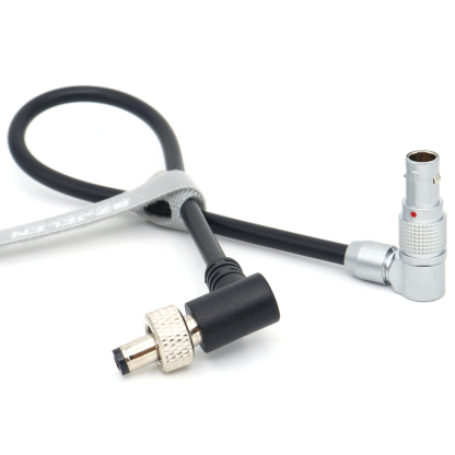 Power Cable Adjustable Plug 0B 2Pin to DC2.5 Screws for SmaHD 702 Monitor, Transmission Power