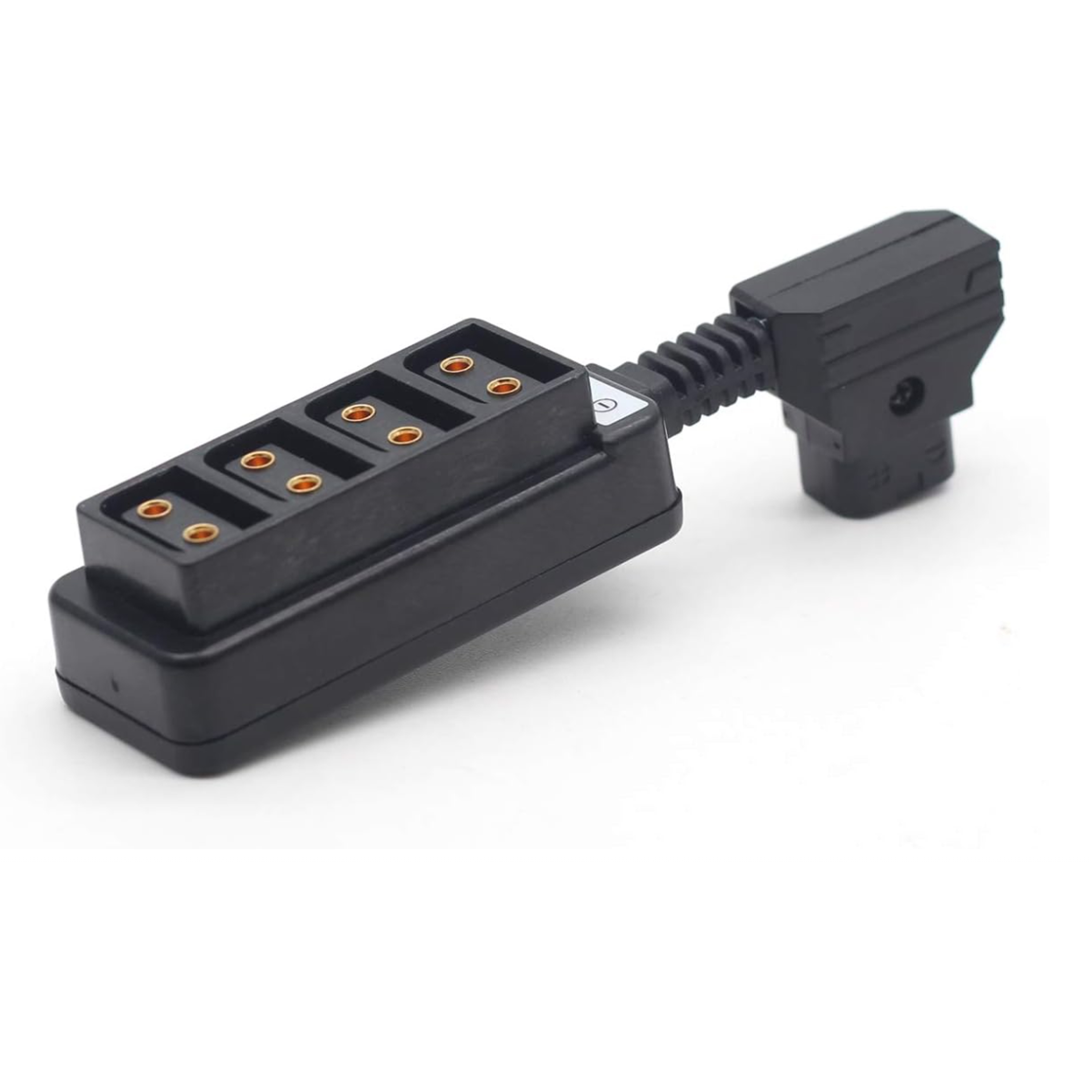 Ultra-Short D-tap to 4 Port D-tap Female Camera Power D-tap Fourway Splitter