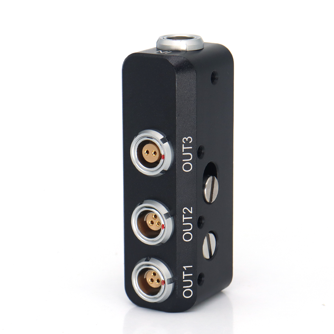 RS 3Pin/0B 2Pin Female to RS 3Pin and 0B 2Pin Power Three Way Splitter For Sony Venice, 24V Distributor With 1/4 Screw