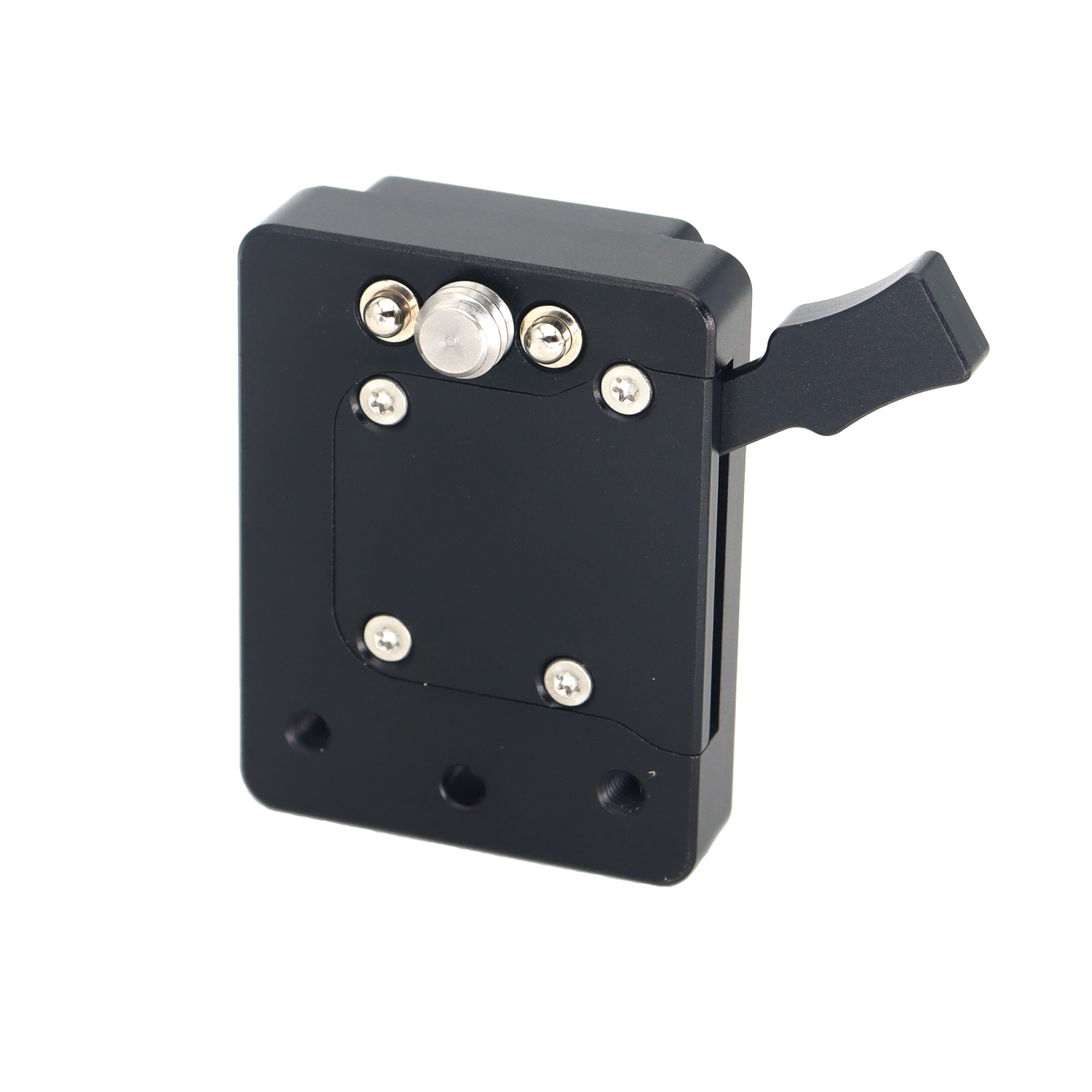 viewfinder adapter flexibly connects the ARRI mini LF EVF to the monitor through the 1/4 screw and ARRI pin connection options