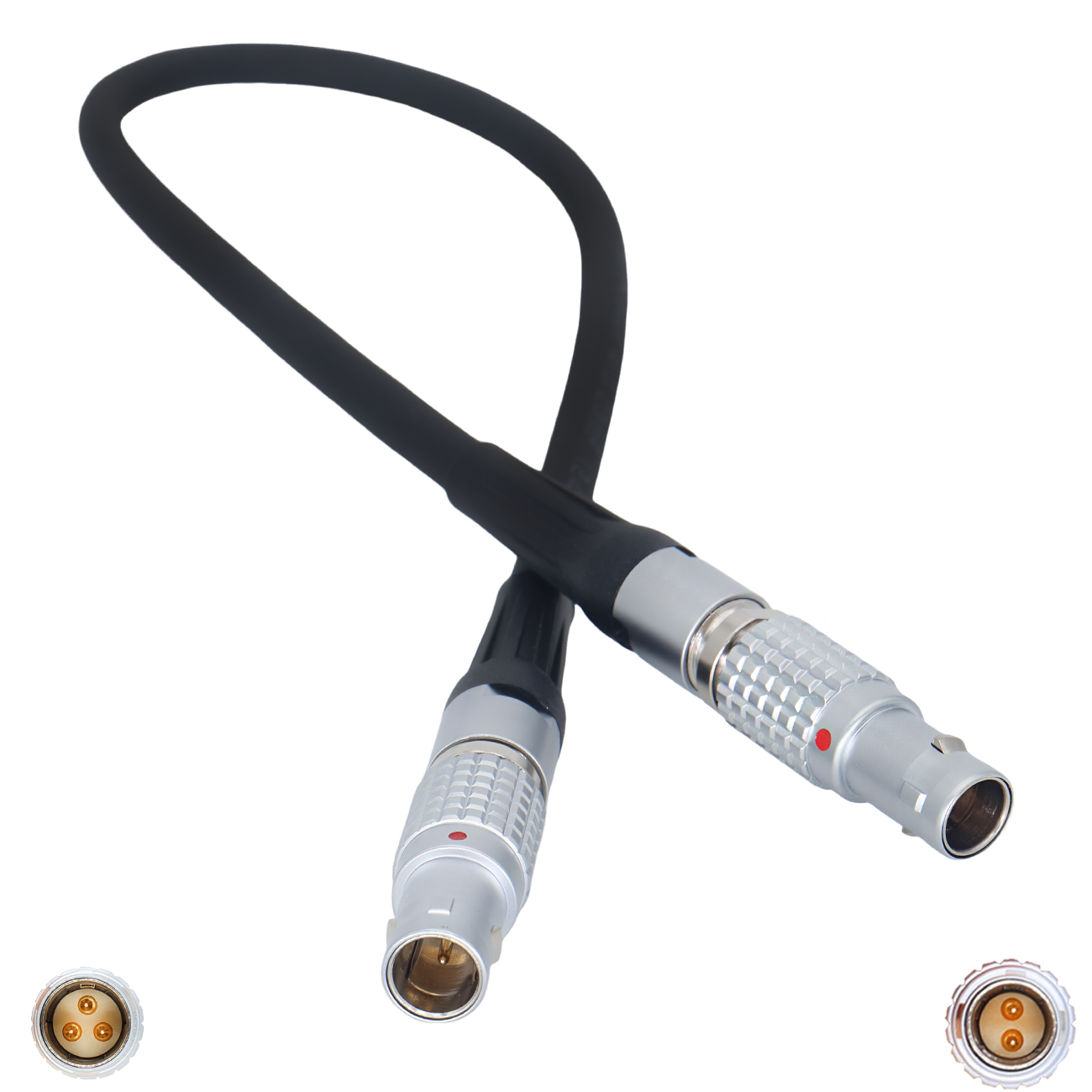 Power Cable Steadicam M2 0B 3Pin To 0B 2Pin For SmallHD/Teradek/Vaxis Image Transmission and Monitor