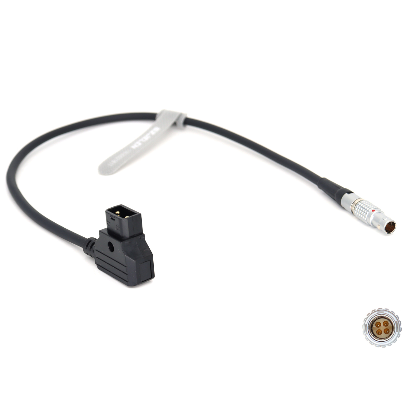 Power Cable D-tap/1B 6Pin(4+2) to 0B 4Pin Male for DTC Image Transmission Transmitter