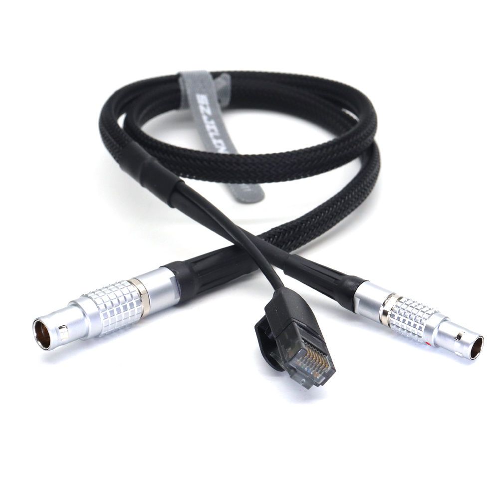 Power Cable 1B 10Pin Ethernet Cable to RJ45 and 0B 2Pin for ARRI Alexa Mini