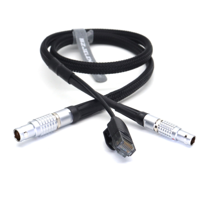 Power Cable 1B 10Pin Ethernet Cable to RJ45 and 0B 2Pin for ARRI Alexa Mini