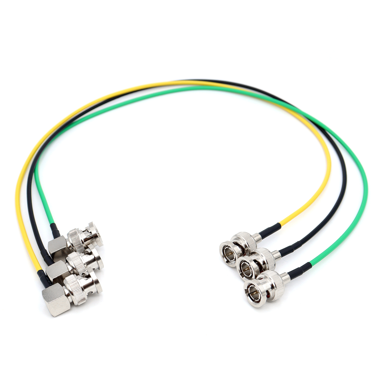 Ultra-Soft SDI Video Signal Cable Elbow BNC to BNC Camera RF Coaxial Cable