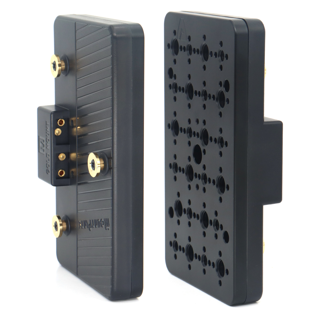 Gold-Mount Battery Plate with XLR 4Pin Male