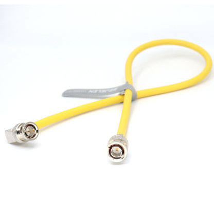SDI Video Cable Elbow BNC to Straight BNC CANARE LV-61S 75OHM Coaxial Cable